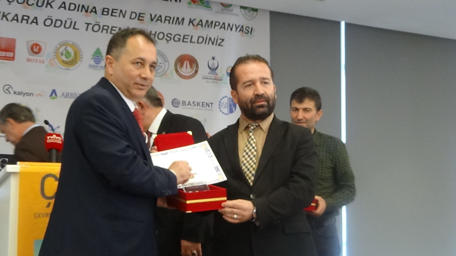 Başkent Postası Medya Ankara temsilcisi Serdar Nalcı'ya bir ödül daha