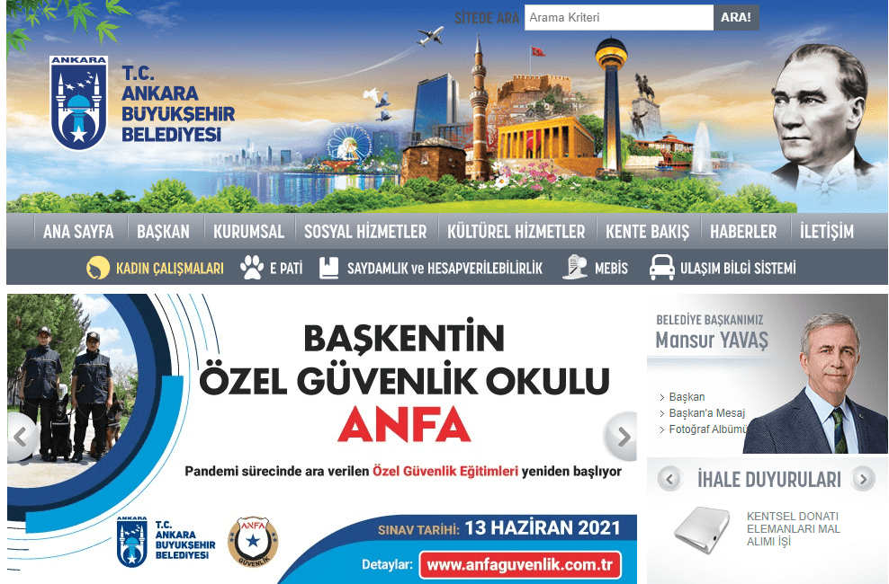 Ankara Büyükşehir Belediyesi ANFA
