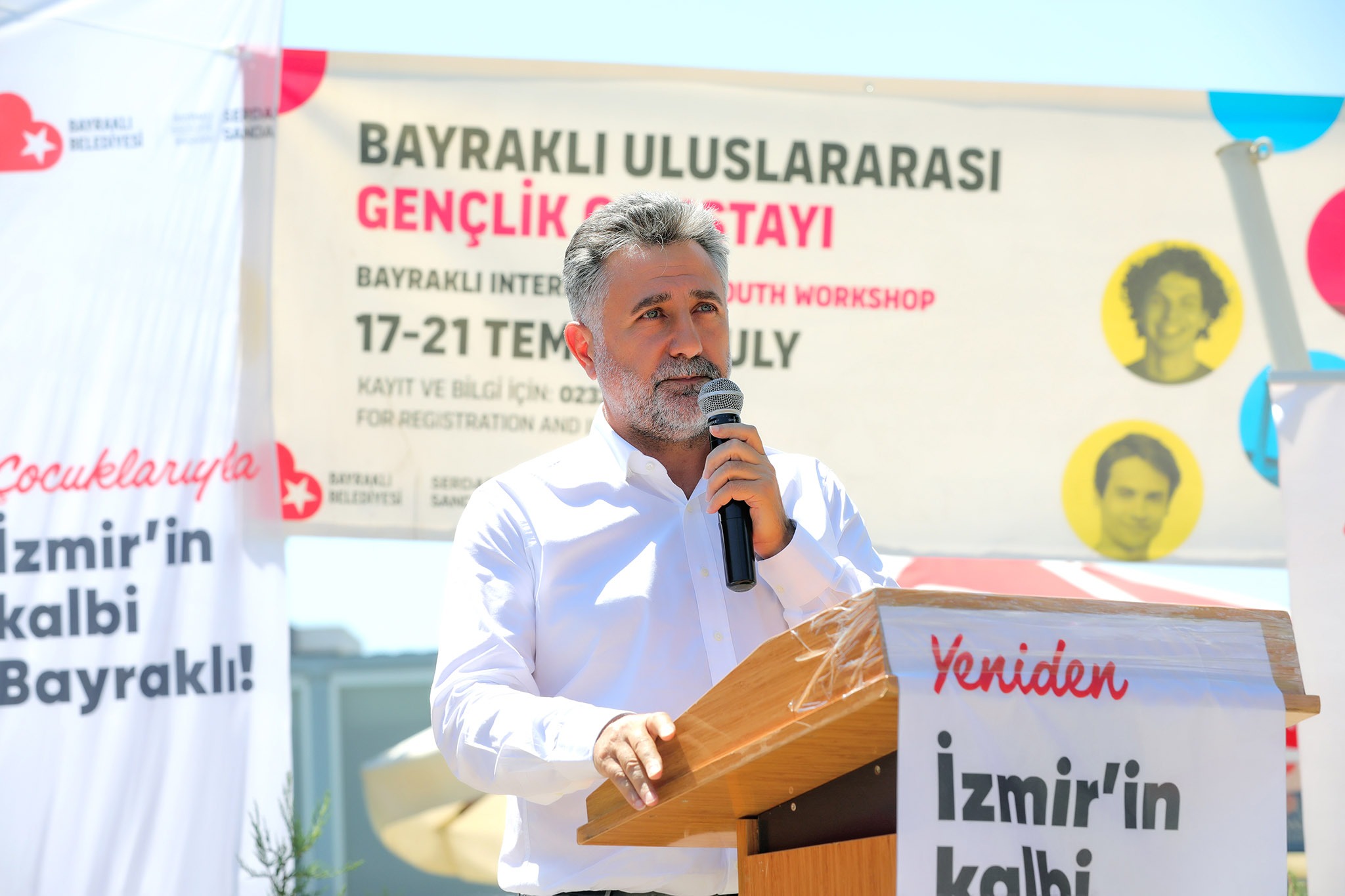 BAYRAKLI_ GENÇLİK ÇALIŞTAYIN’DA BARIŞIN SESİ YÜKSELDİ