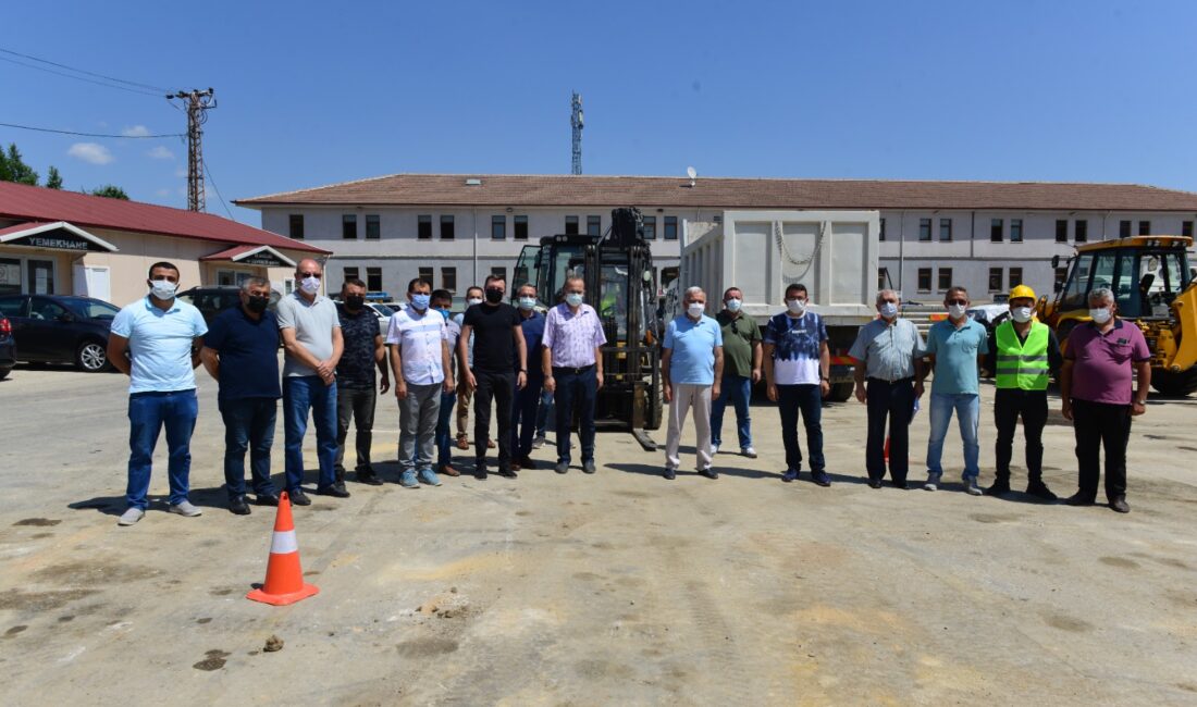 Kastamonu Belediyesi forklift operatör