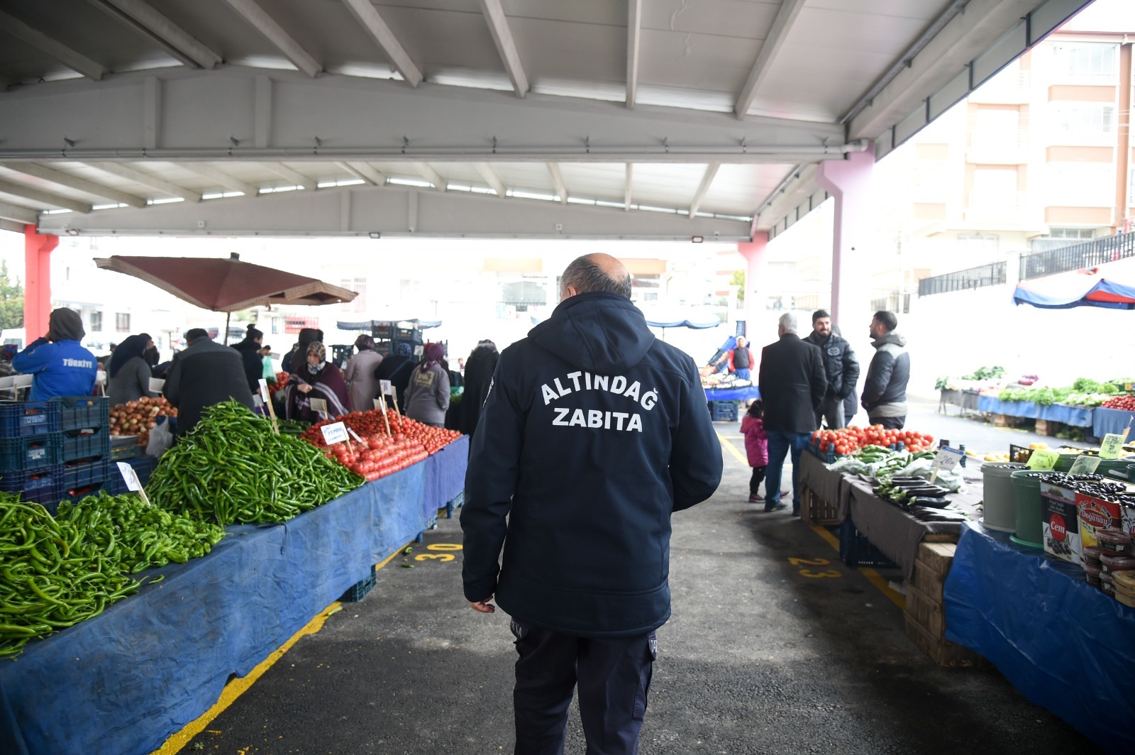 BEŞİKKAYA SEMT PAZARI HİZMETE GİRDİ