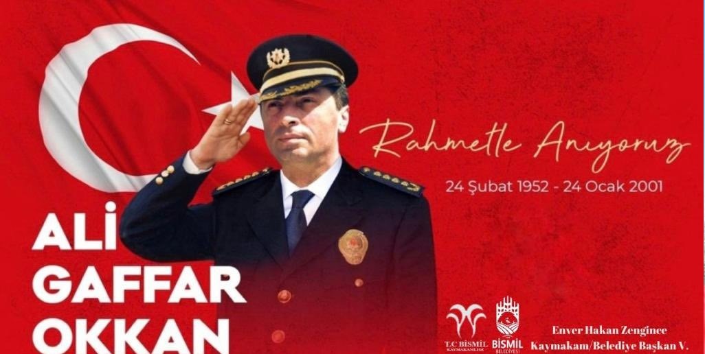 BİSMİL BELEDİYESİ ŞEHİT GAFFAR OKKAN'I UNUTMADI