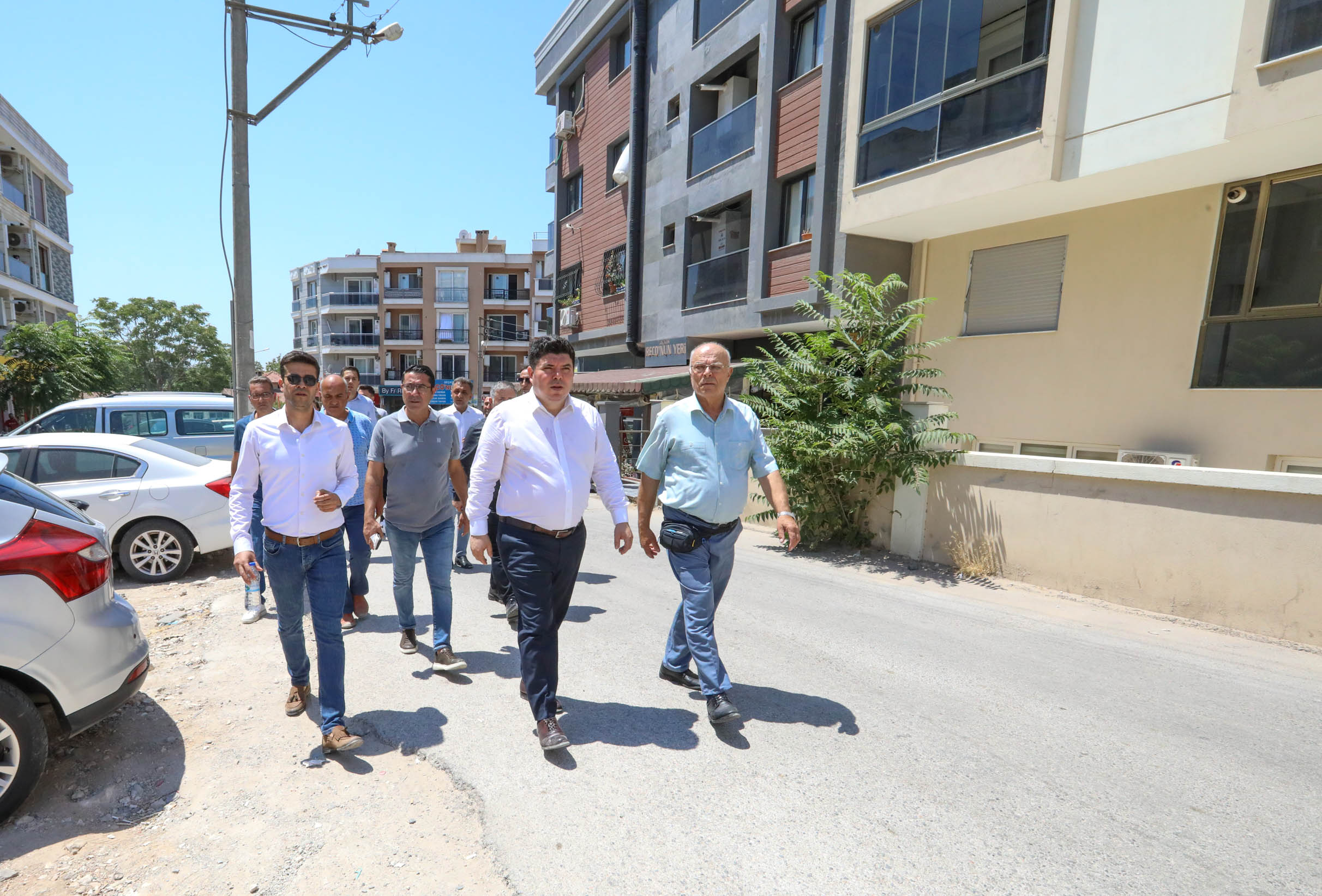 BUCA_ BAŞKAN KILIÇ 'IN YERİNDE İNCELEMESİ