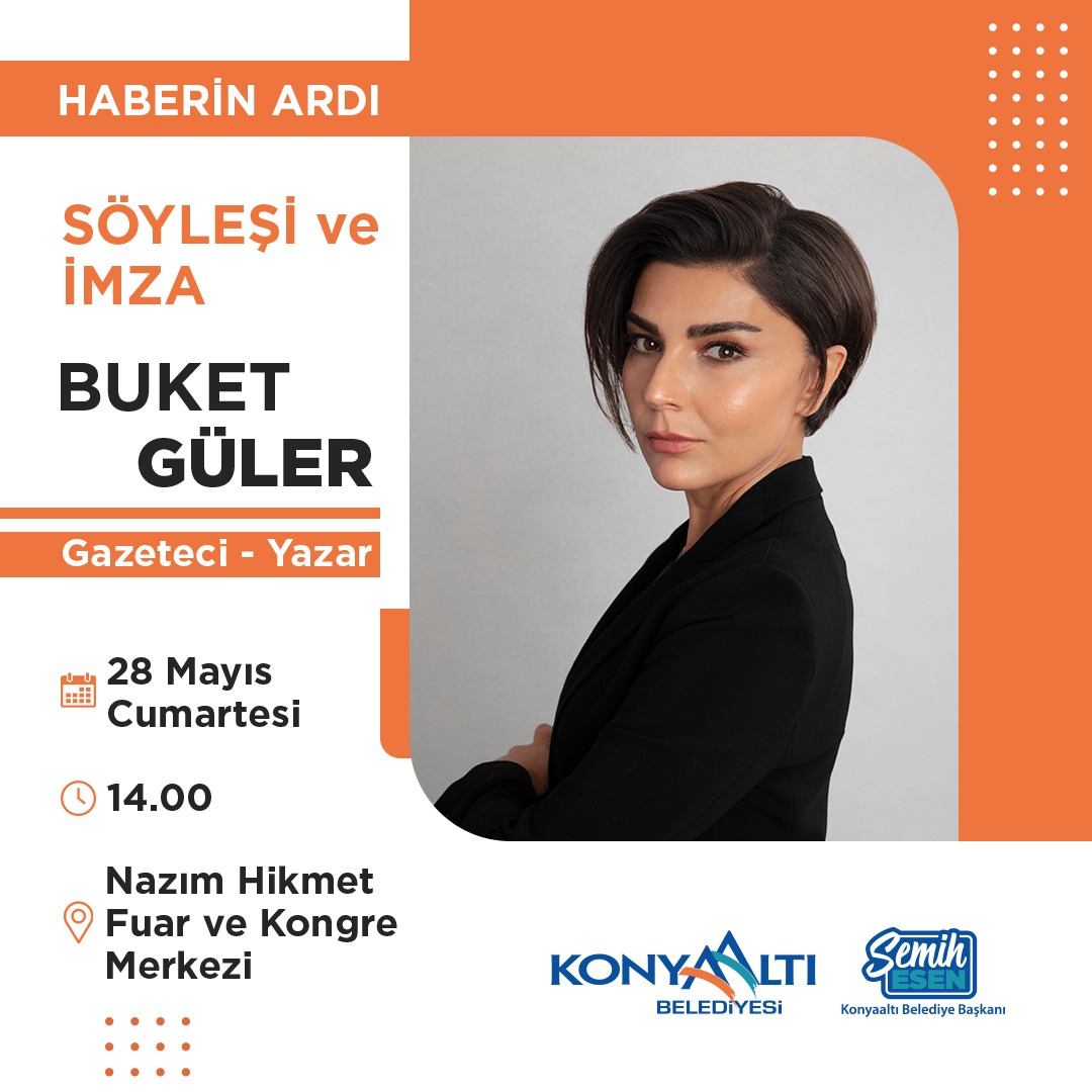 Buket Güler Konyaaltı’nda haberin ardını anlatacak