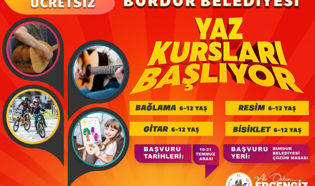 Burdur Belediyesi öğrencilere yönelik