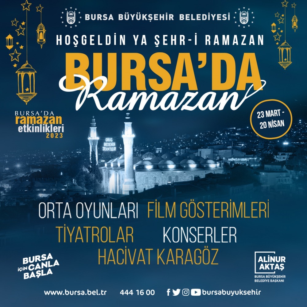 BURSA'DA RAMAZAN ETKİNLİKLERİ BAŞLADI