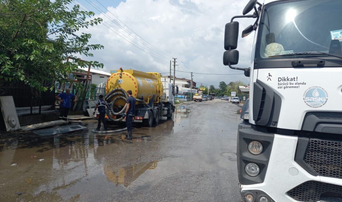 Büyükşehir Belediyesi yoğun sağanak