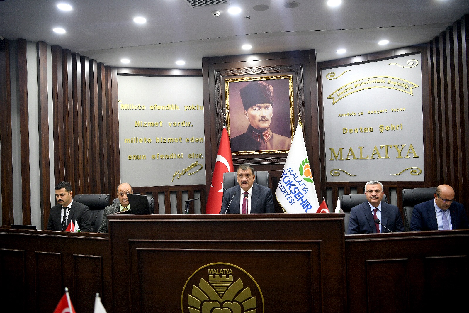 Büyükşehir Belediyesi AYKOME Karla Mücadele Toplantısı yapıldı