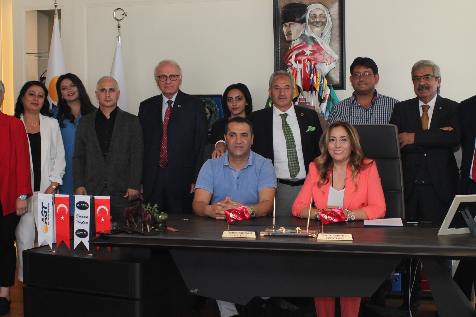 CANAN CEYLAN BAŞKANLIĞA SEÇİLDİ