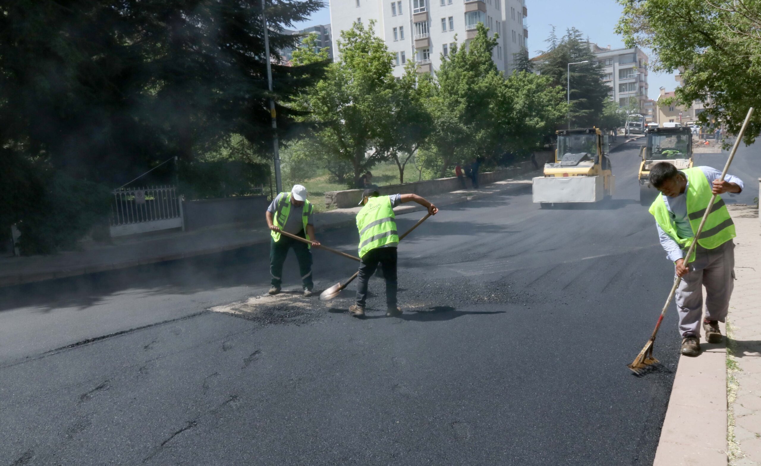 ÇANKAYA’DA ASFALT SEZONU BAŞLADI
