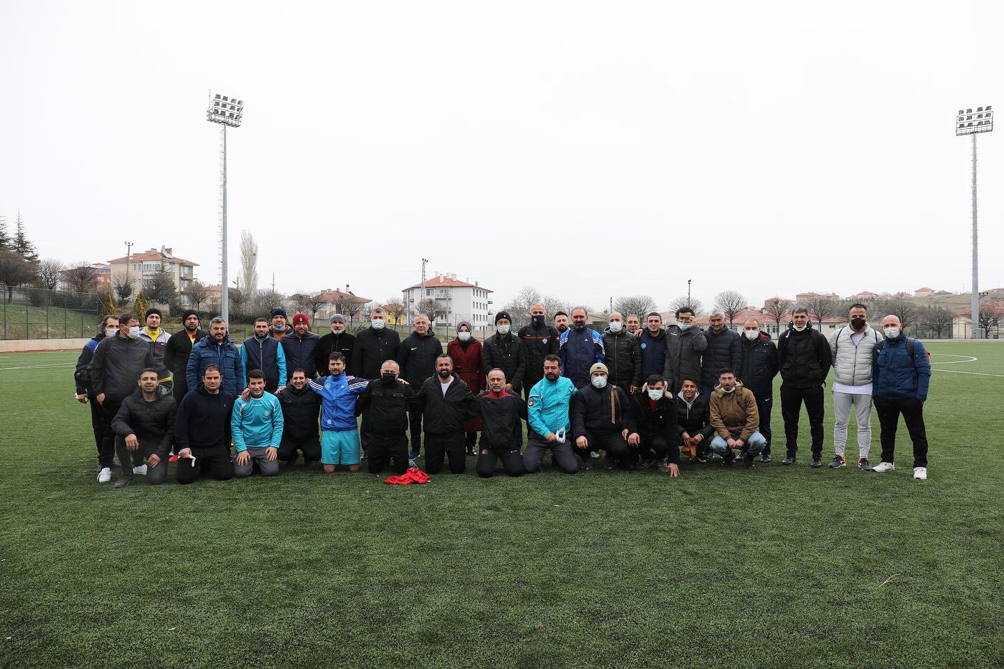 Çankırı Belediye Spor Veteranlar Takımı Hazırlık Maçları Sürüyor
