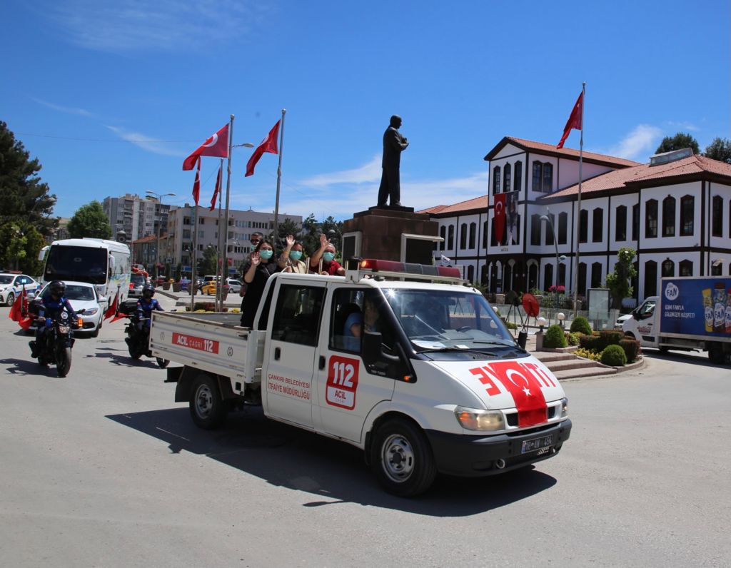 Çankırı’da Her Yer Türk Bayrağı Her Yer Atatürk
