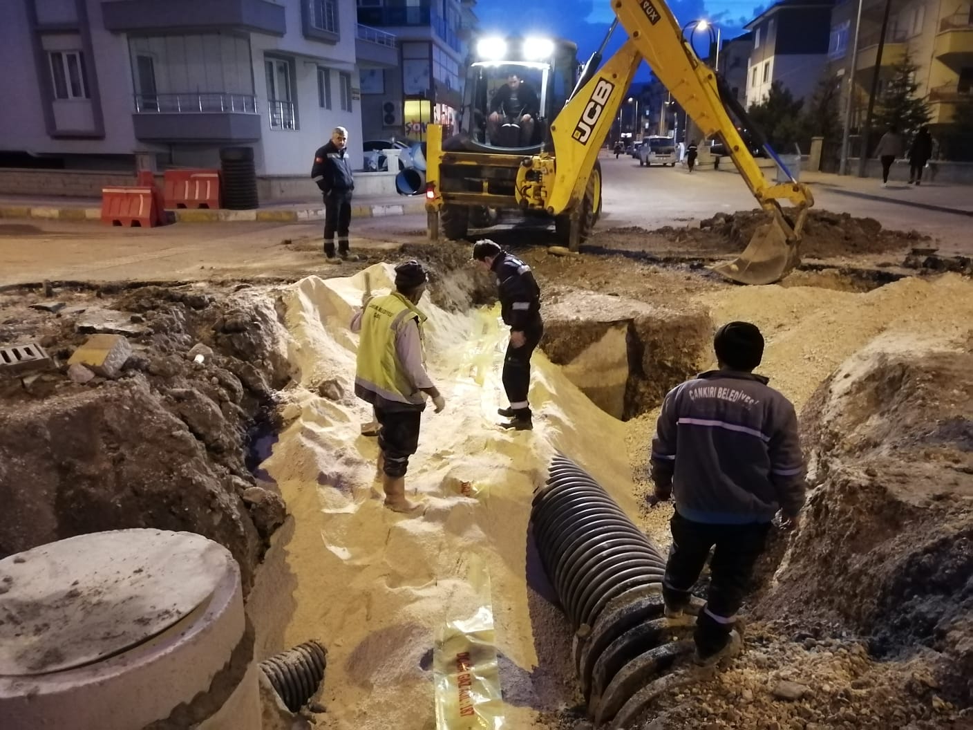 Çankırı’da Yağmur Suyu ve Kanalizasyon Hatları Ayrılıyor