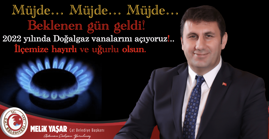 Çat Belediyesi Doğalgaz Müjdesi Verdi