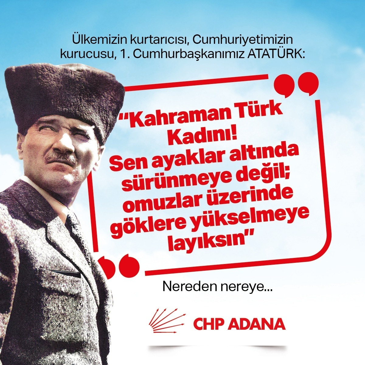 CHP ADANA İL BAŞKANI  MEHMET ÇELEBİ :   Halkımıza Yapılan Hakaretleri ve Küfürleri Kınıyoruz