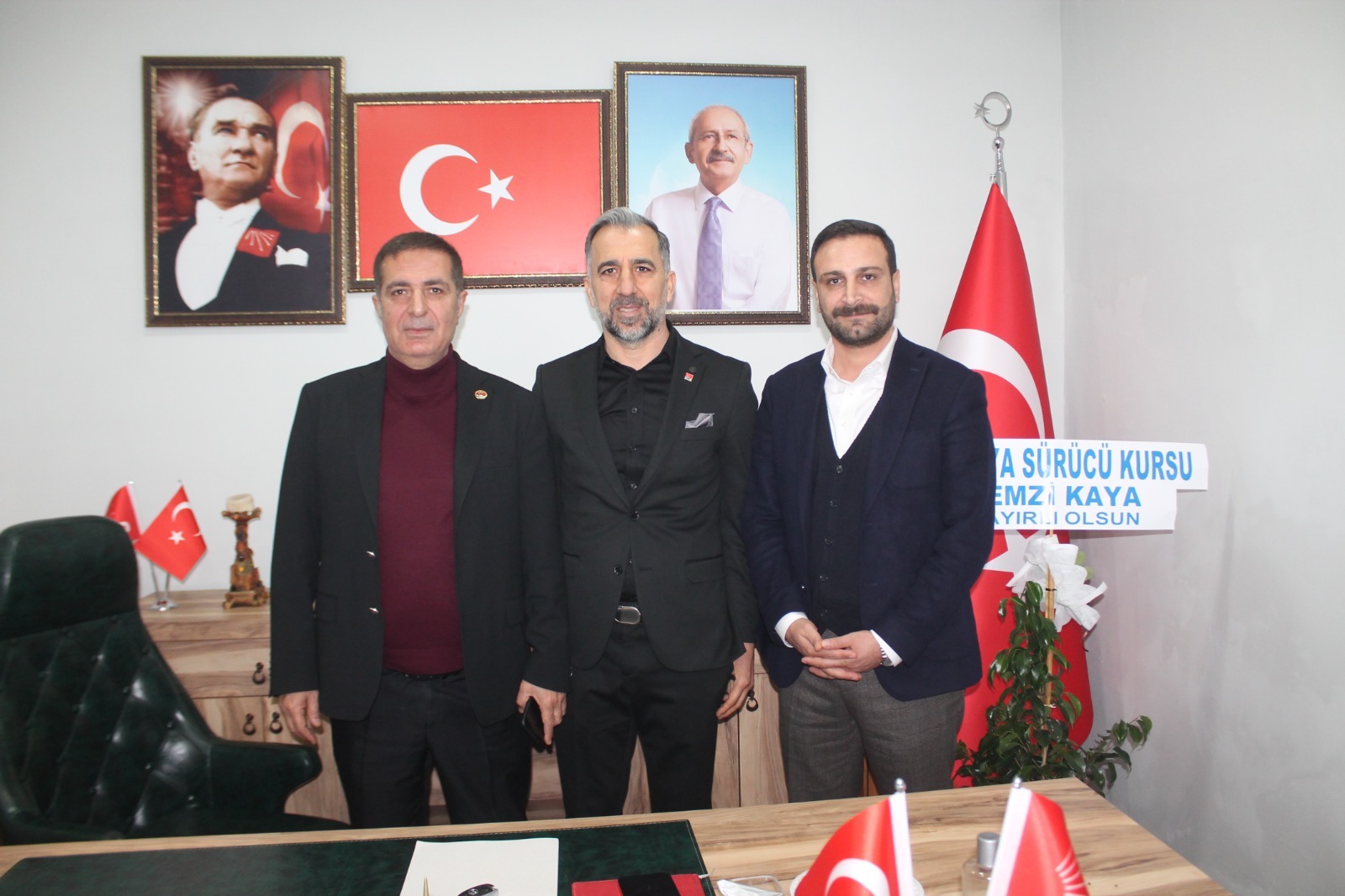 CHP ÇINAR İLÇE BAŞKANLIĞI BİNASI AÇILIŞ TÖRENİ DÜZENLENDİ