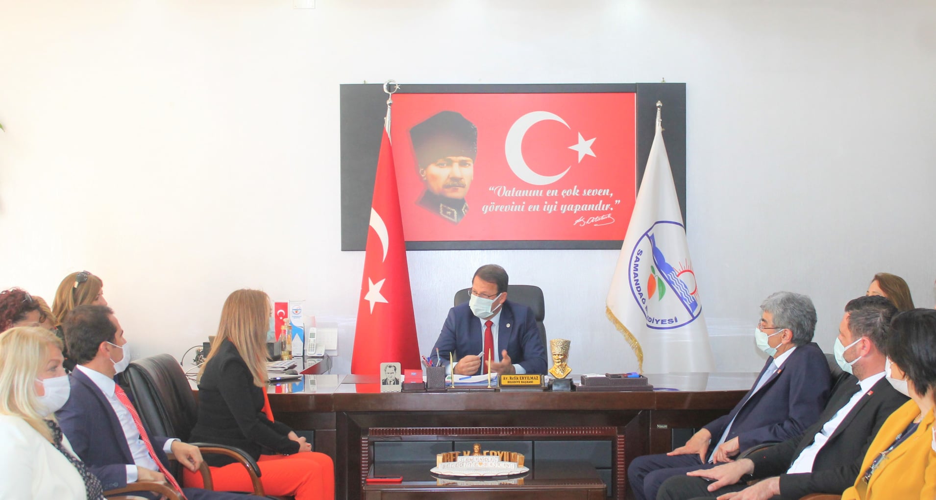 CHP Kadın Kolları Genel Başkanı AylinNazlıaka:”Samandağ Belediyesi Örnek Bir Belediye”