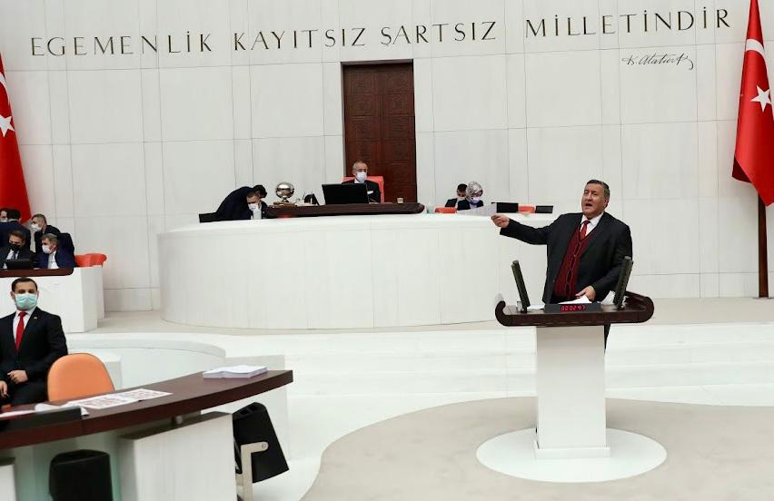 CHP Milletvekili  Ömer Fethi Gürer, TBMM Genel Kurulu’nda sert konuştu.