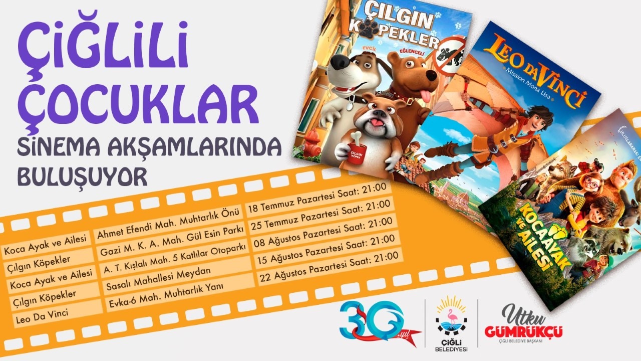 ÇİĞLİ _ AKŞAM SİNEMASI BAŞLIYOR