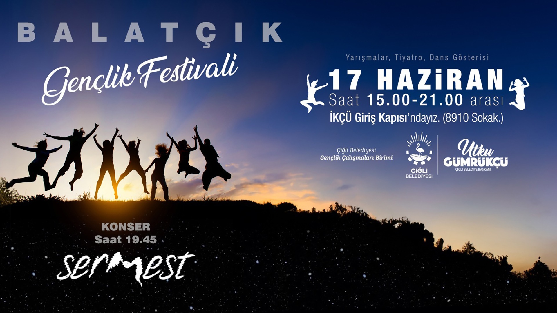 ÇİĞLİ_ Çiğli Belediyesi’nde Gençlik Festivali Hazırlıkları Tamam