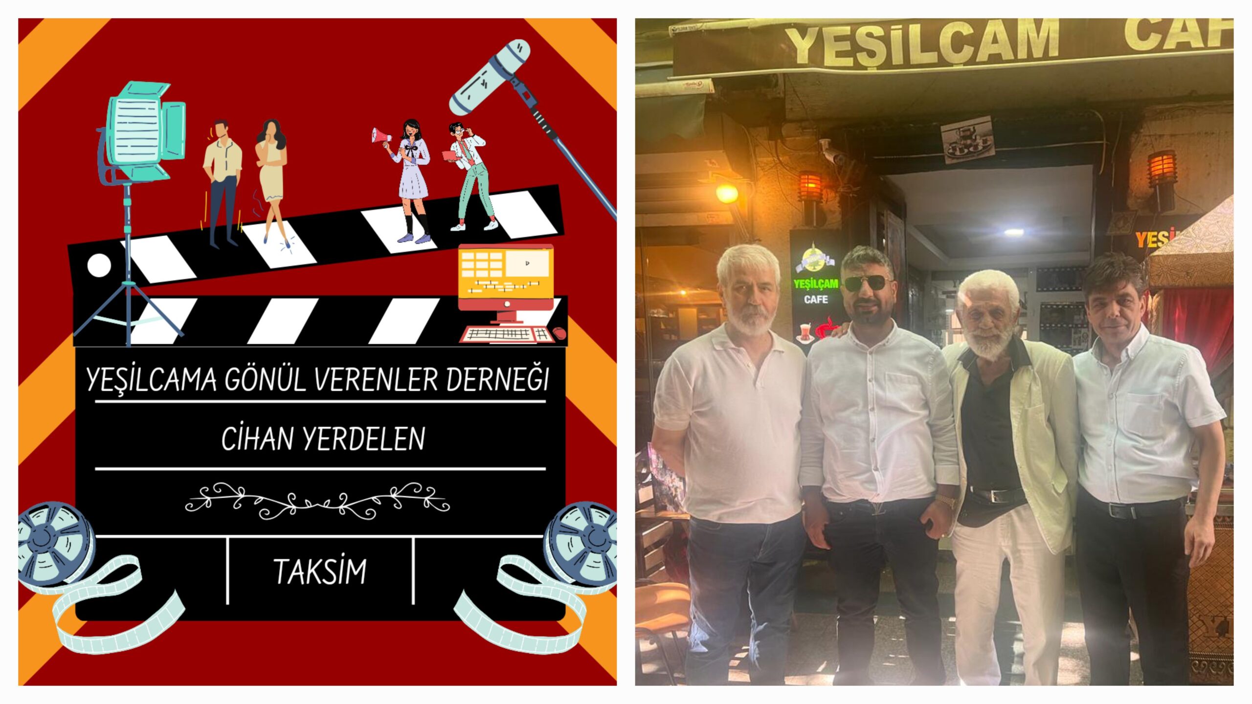 Cihan Yerdelen YESİLÇAM'A GÖNÜL VERDİK BİR KERE Dedi