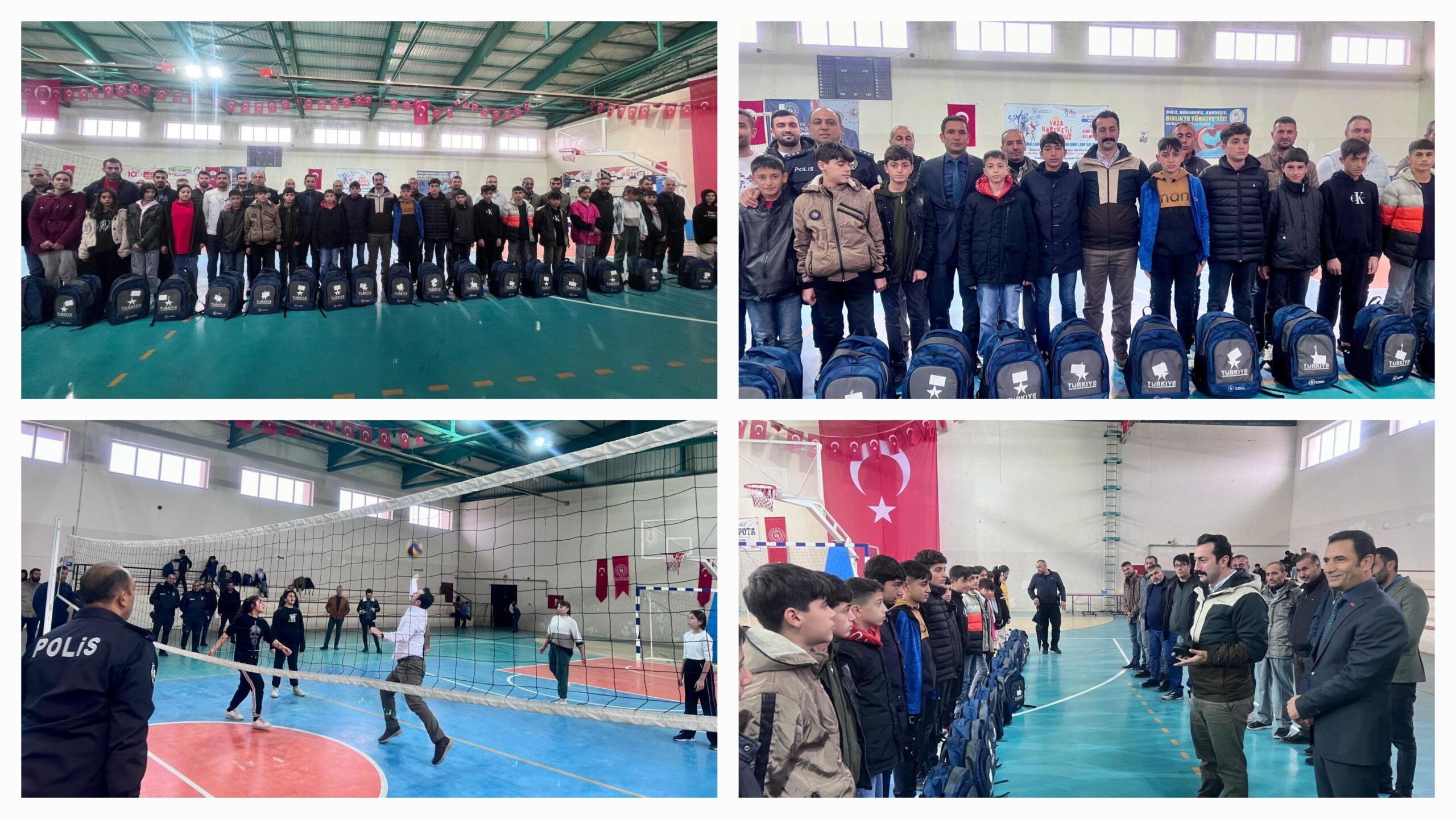 ÇINAR’IN YETENEKLİ ÖĞRE NCİLERİNE SPOR MALZEMESİ DESTEĞİ