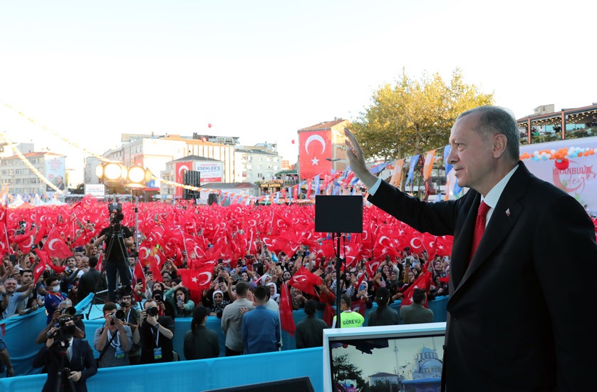 Cumhurbaşkanı: "BÜTÜN YIKILAN YERLERİ AYAĞA KALDIRDIK”