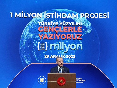 Cumhurbaşkanı Erdoğan, 1 Milyon İstihdam Projesi Kamuoyu Bilgilendirme Programı’na katıldı