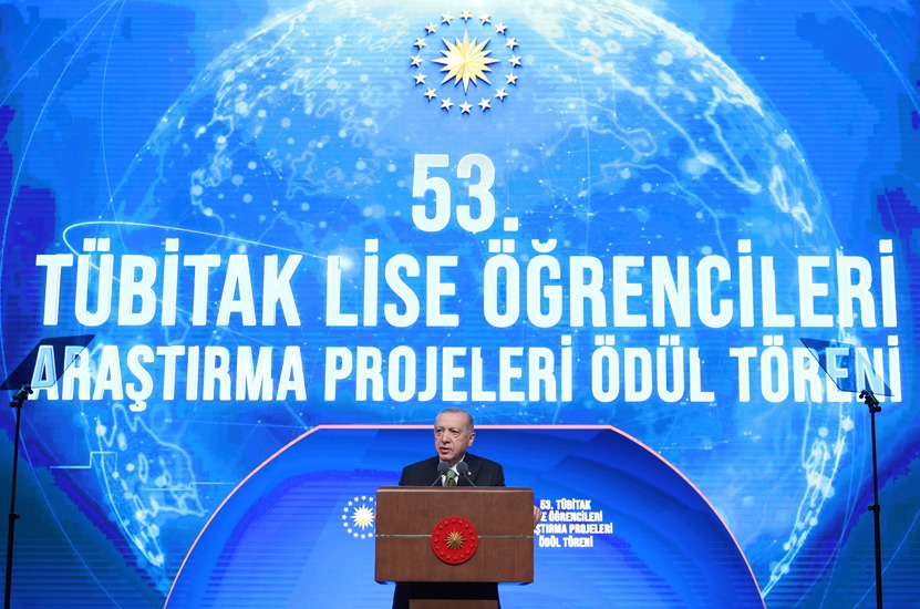Cumhurbaşkanı Erdoğan : Eğitimin her alanında ülkemizde tarihî dönüşümlere imza attık