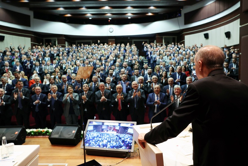 Cumhurbaşkanı Erdoğan Genişletilmiş İl Başkanları Toplantısı’na katıldı