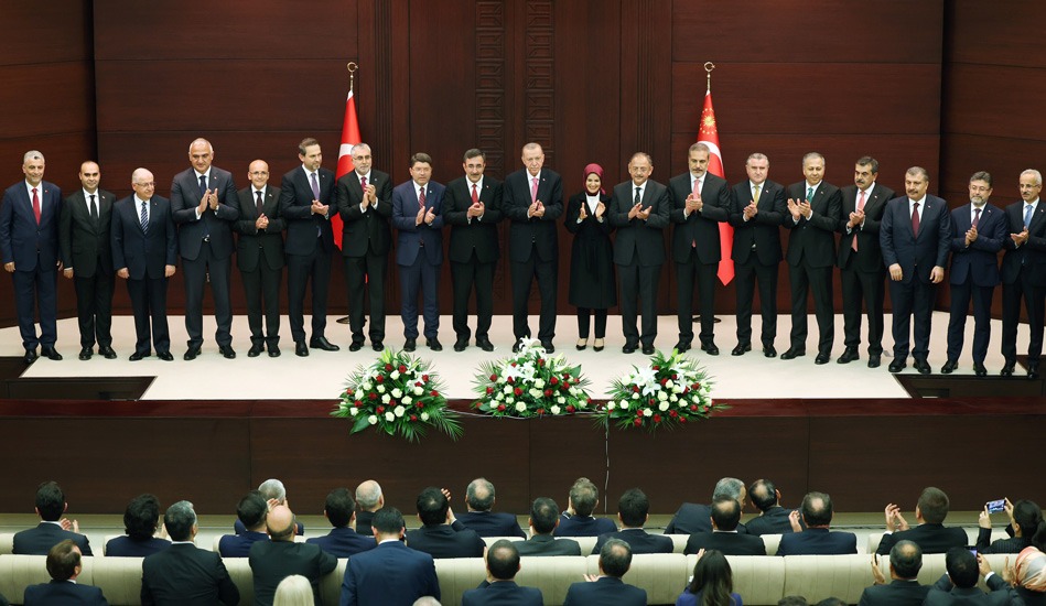 Cumhurbaşkanı Erdoğan kabinesini açıkladı