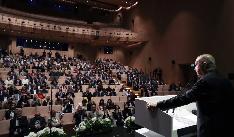 Cumhurbaşkanı Erdoğan Necip Fazıl Kısakürek’i Anma Programı’na katıldı