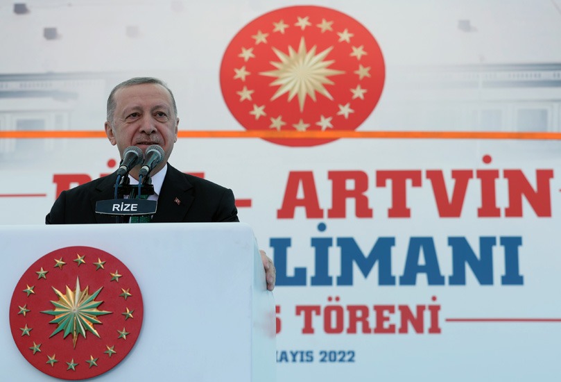 Cumhurbaşkanı Erdoğan Rize-Artvan Havalimanı’nın Açılışında Konuştu