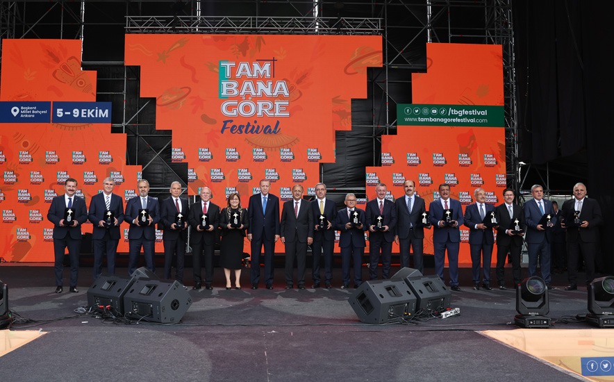 Cumhurbaşkanı Erdoğan, "Tam Bana Göre Gençlik Festivali"ne katıldı