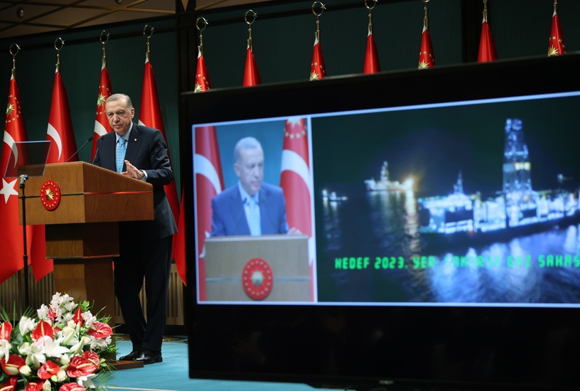 Cumhurbaşkanı: Yerli doğal gazımızı 2023’te milletimizin hizmetine sunmak için gece gündüz çalışıyoruz