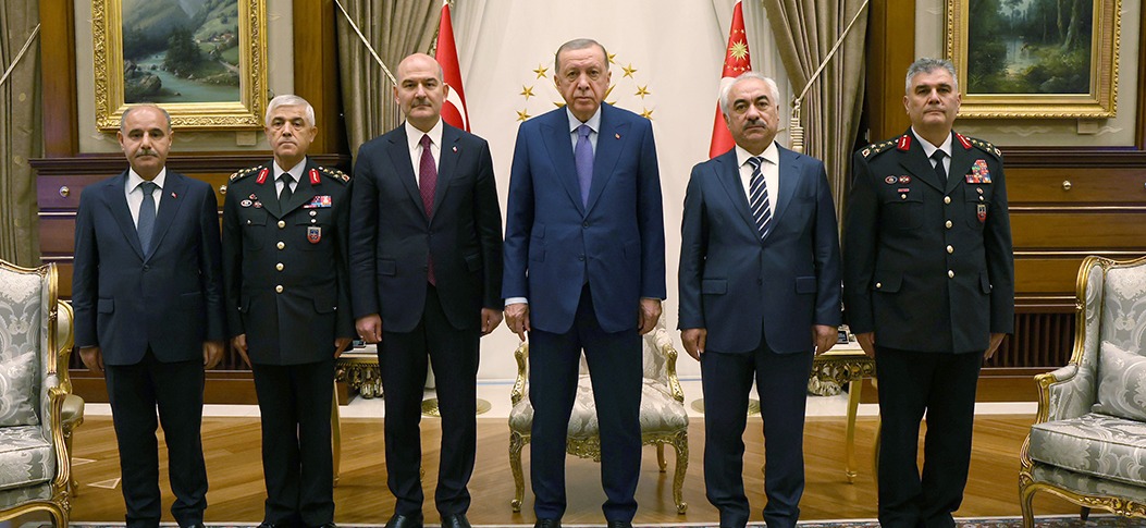 Cumhurbaşkanımız Erdoğan, İçişleri Bakanı Soylu ve beraberindeki heyeti kabul etti