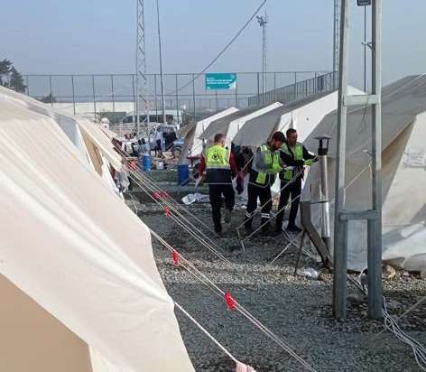 DBB Hatay'da çalışmalara başladı