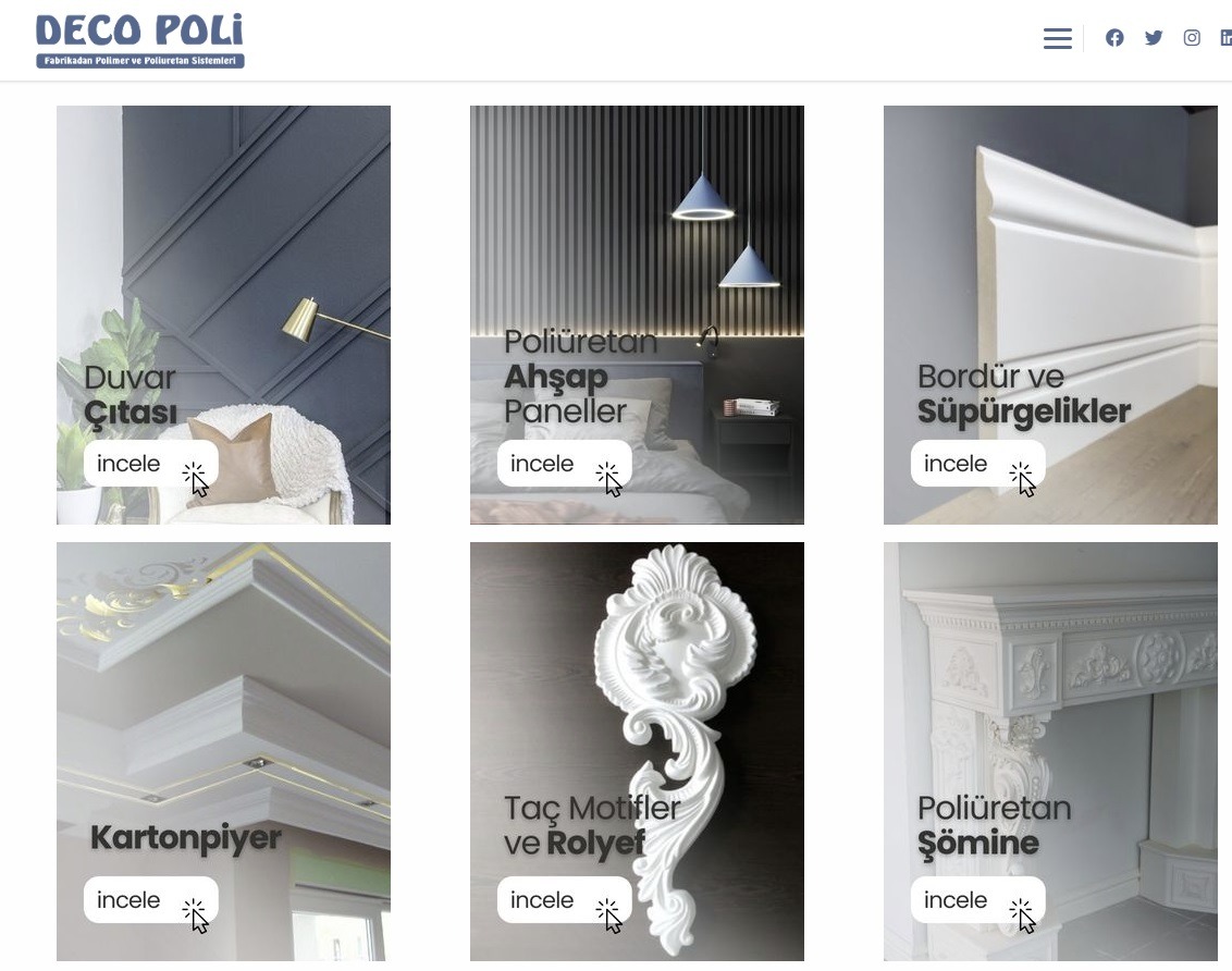 DECO POLİ, SİZ HAYAL EDİN BİZ YAPALIM