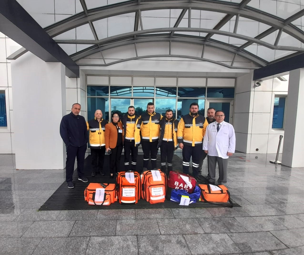Deprem bölgesine ulaşmak üzere Türkiye yolunda!