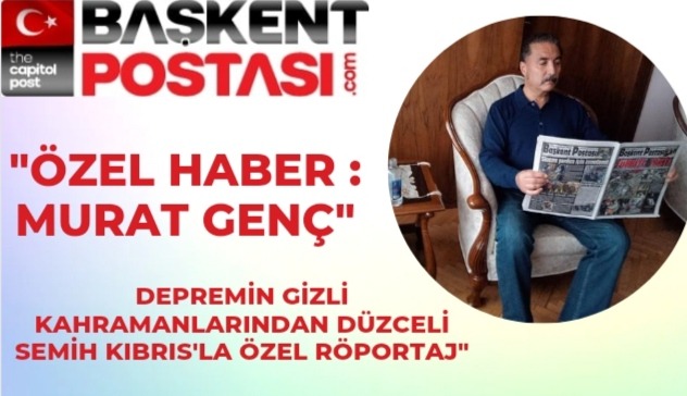 Depremin Gizli Kahramanlarından Düzceli Semih Kıbrıs'la Özel Röportaj