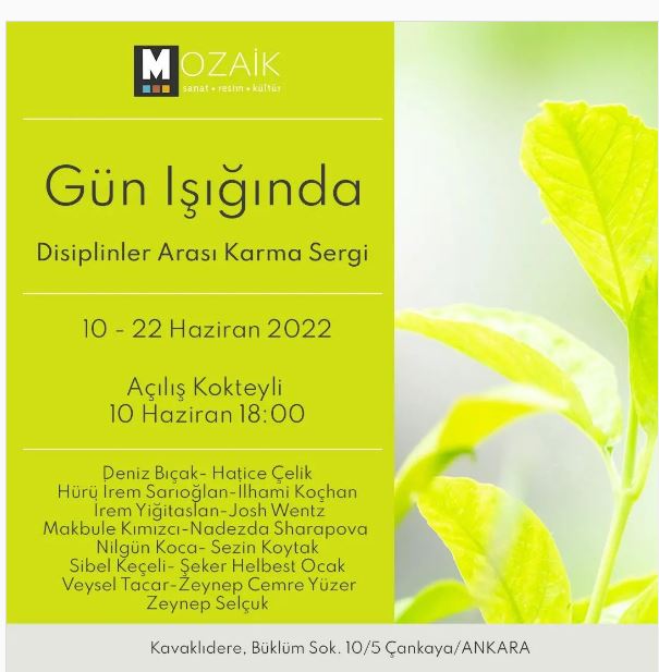 DİSİPLİNLER ARASI KARMA SERGİ