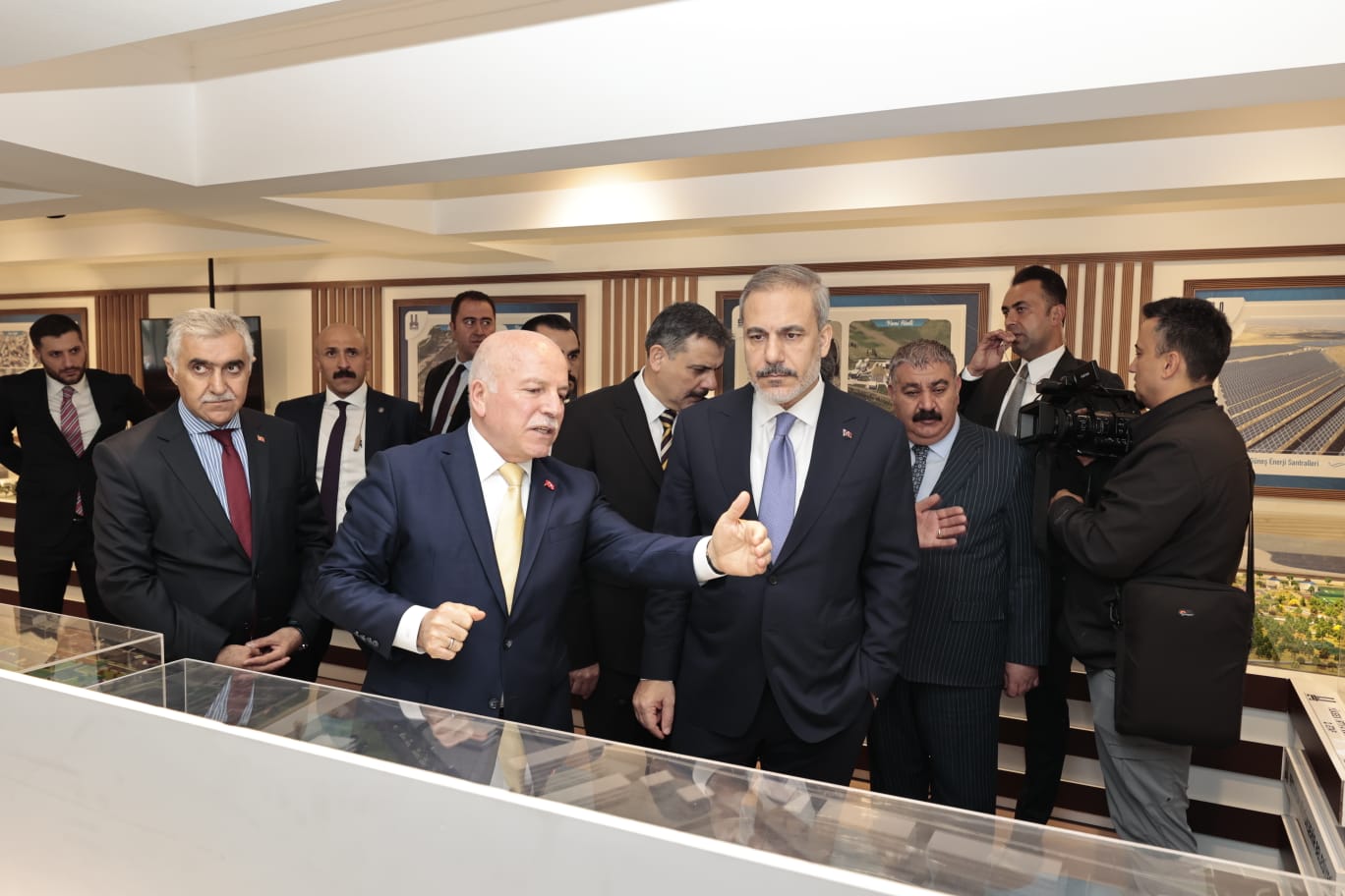 DIŞİŞLERİ BAKANI HAKAN FİDAN BÜYÜKŞEHİR’İ ZİYARET ETTİ