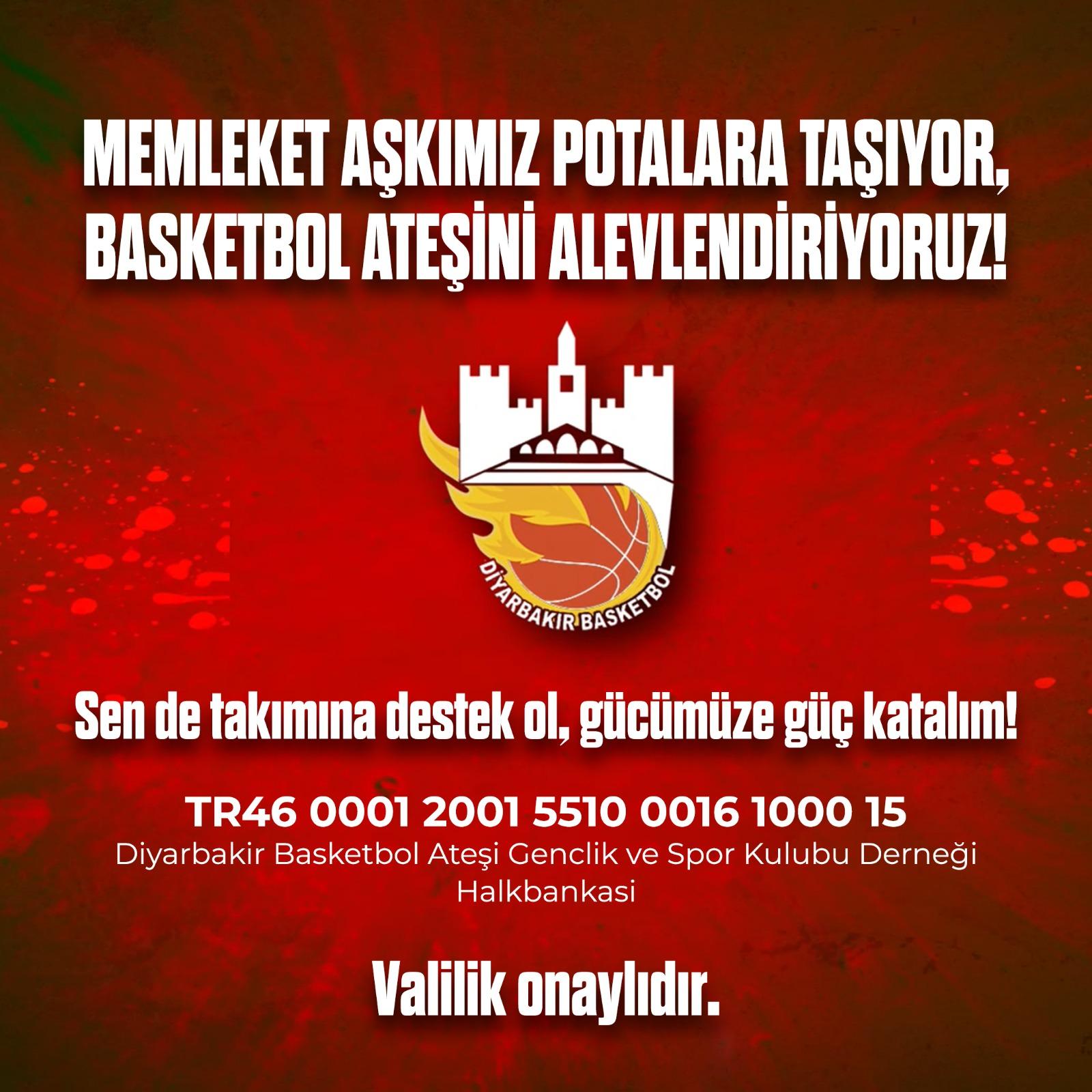 Diyarbakır Basketbol Takımı İş Adamlarından Destek Bekliyor