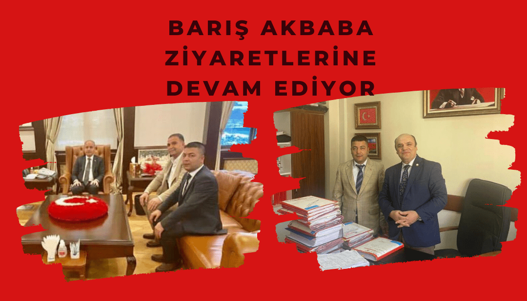Diyarbakırlı İş İnsanı Barış Akbaba Ziyaretlerine Devam Ediyor