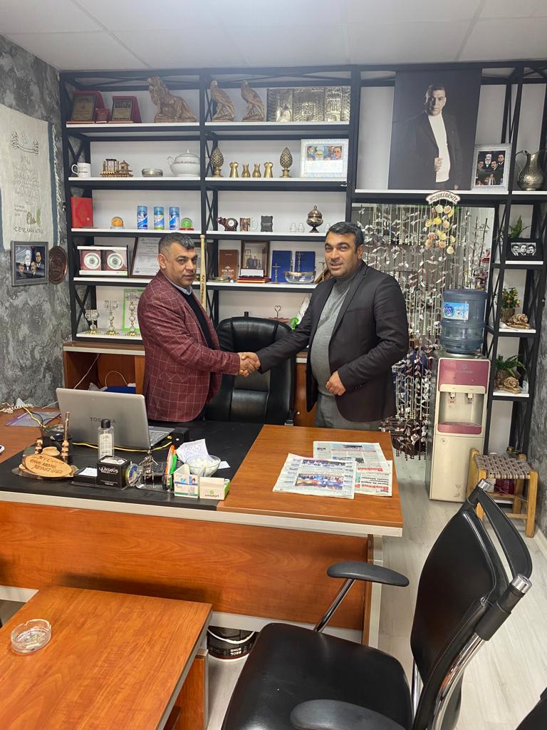 Diyarbakırlı İş İnsanları Gazeteciler Günü'nde Mehmet Çiçek'i Ziyaret Etti