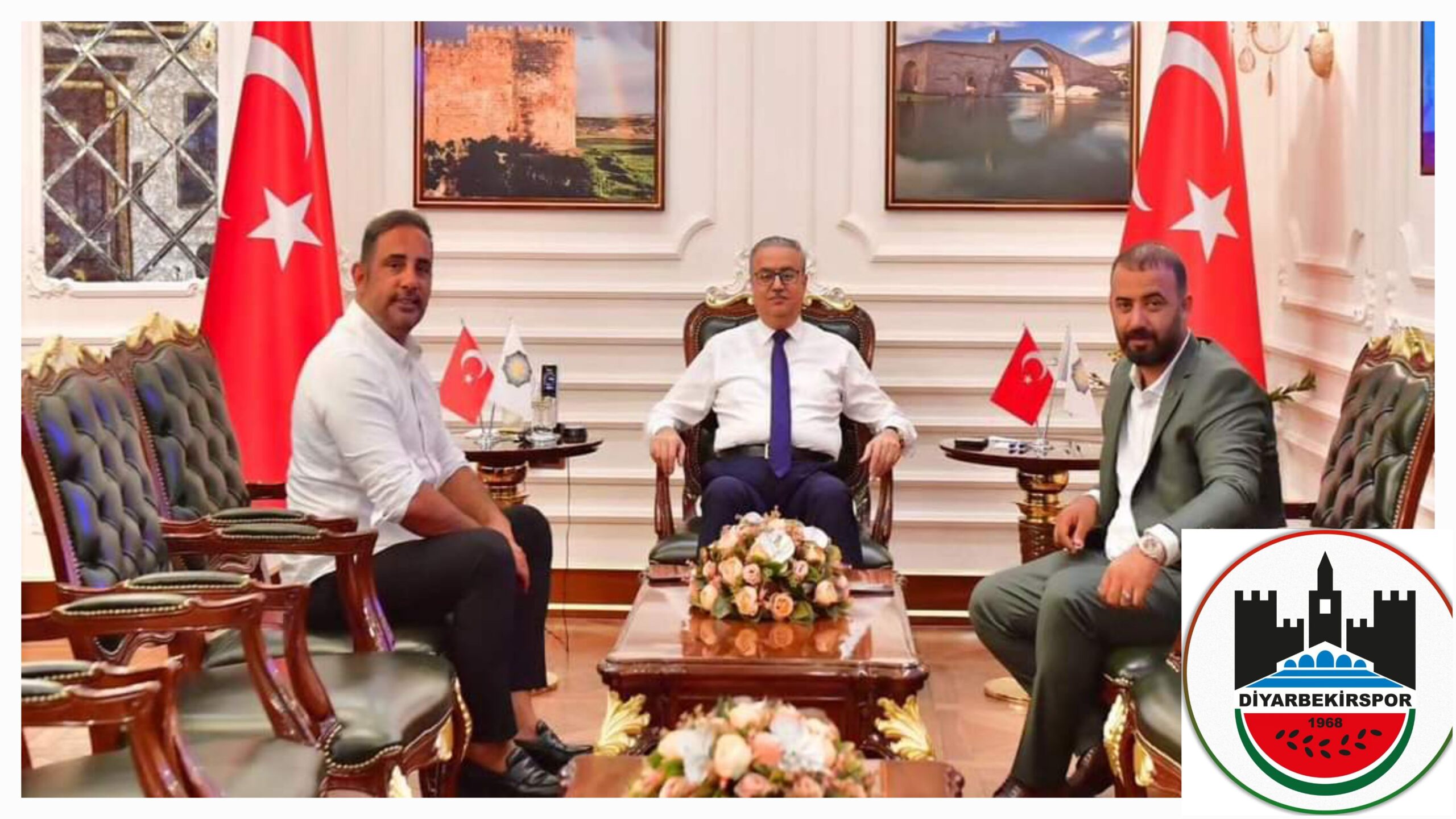 DİYARBEKİRSPOR'DAN VALİ ALİ İHSAN SU'YA ZİYARET