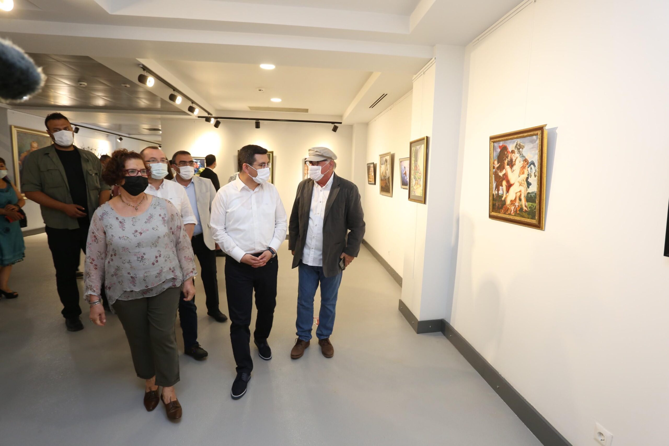 Dokumapark’ta “Dededen Toruna” resim sergisi açıldı