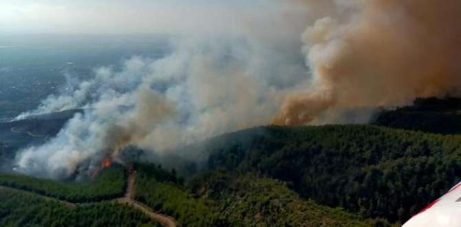 DÖRTYOL YANGINI KONTROL ALTINA ALINDI