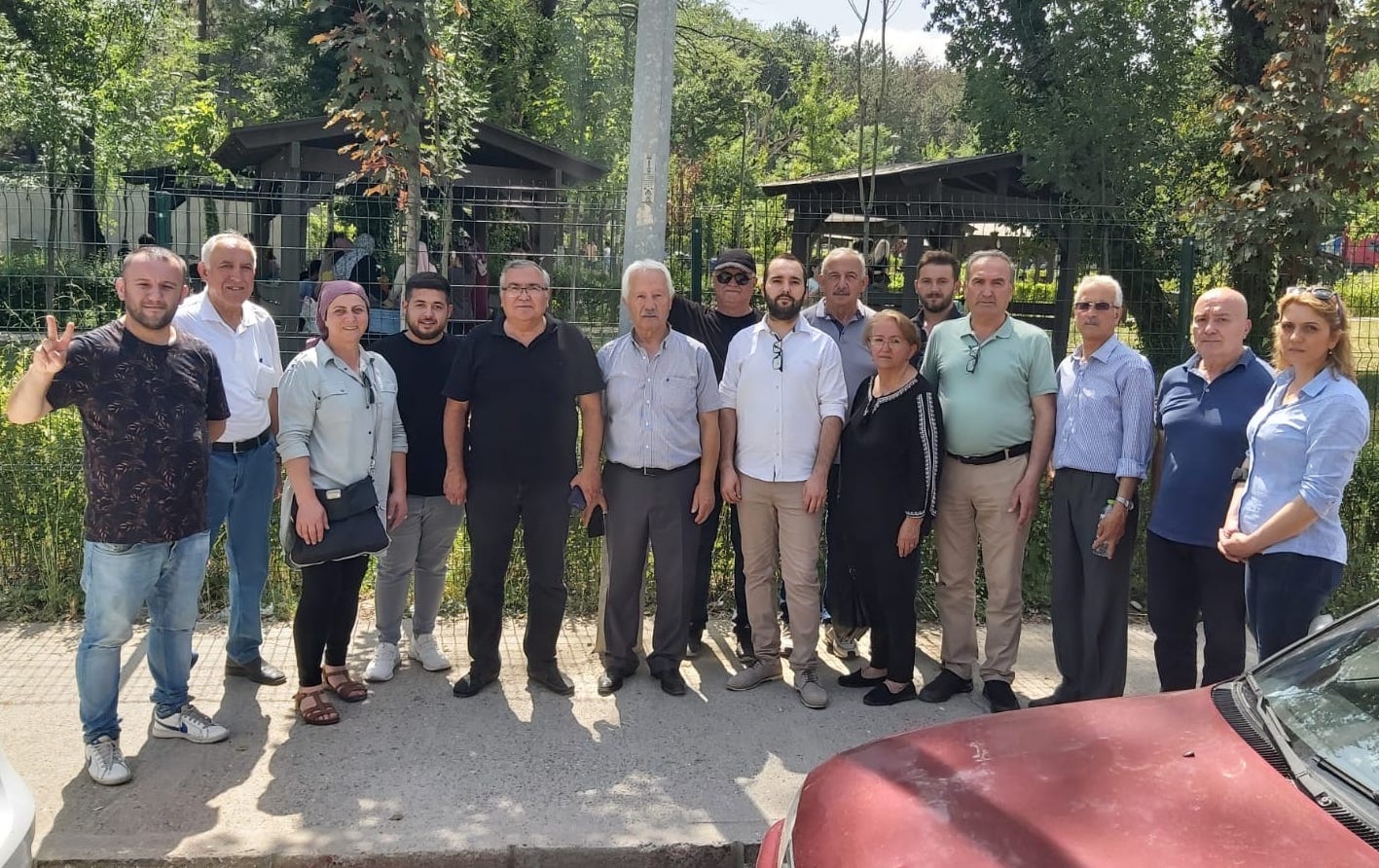  EMEKLİLERİN DERTLERİNİ DİNLEDİ
