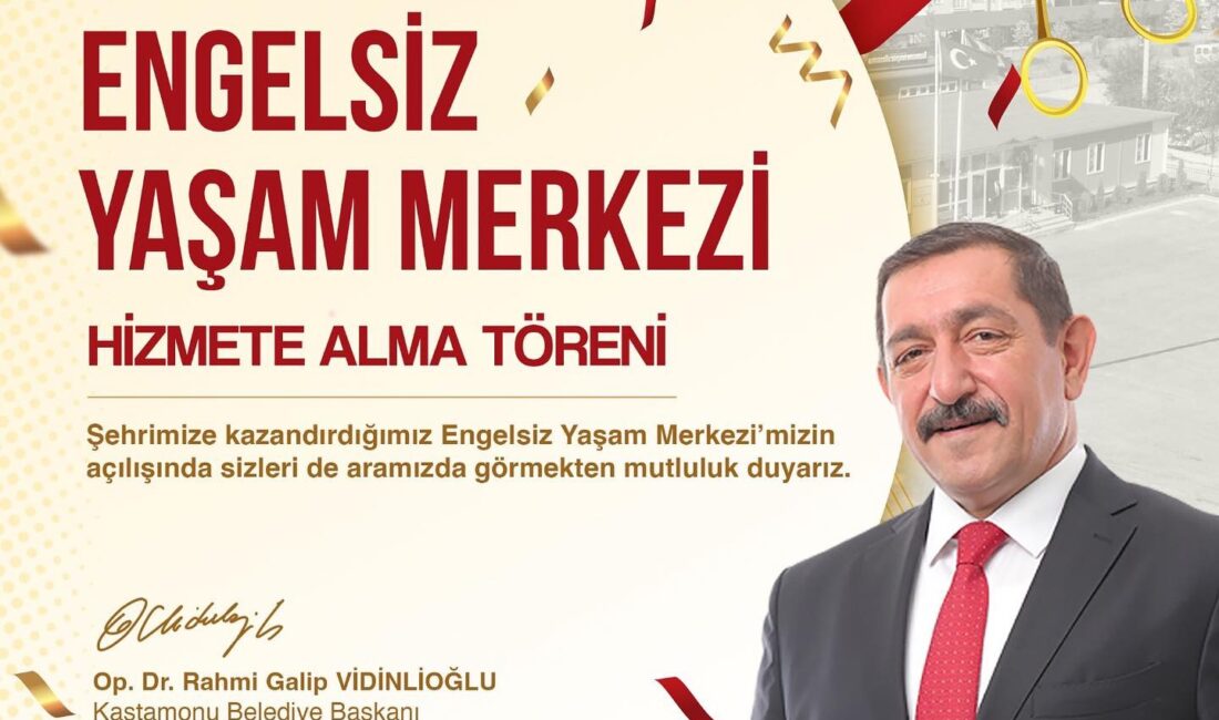 Engelsiz Yaşam Merkezi hizmete